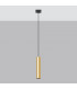Lagos Modern Slim Pendant Ceiling Light Polished Gold 1x GU10-2