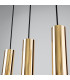 Lagos Modern Bar Pendant Ceiling Light Polished Gold 3x GU10-4