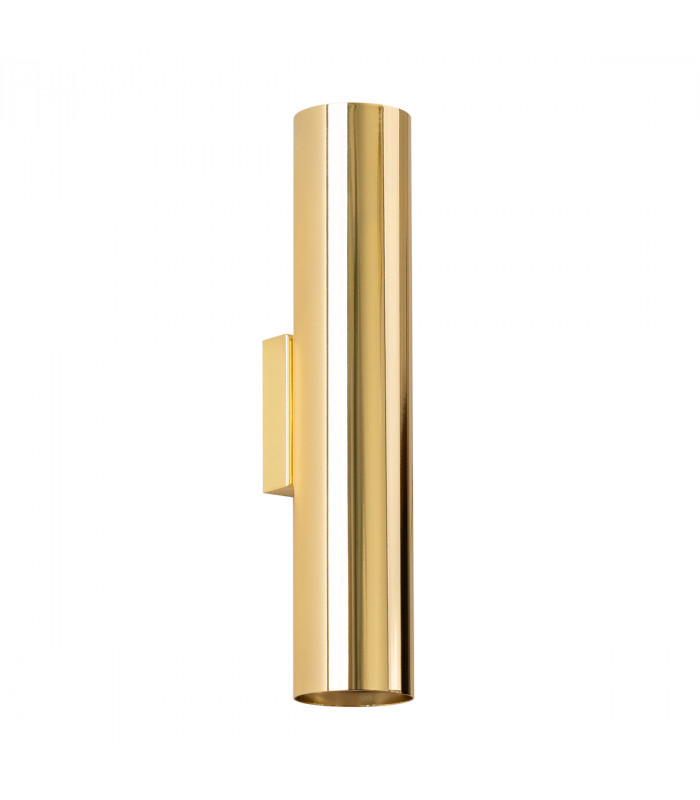 Lagos Modern Up & Down Wall Lamp Polished Gold 2x GU10-1