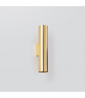 Lagos Modern Up & Down Wall Lamp Polished Gold 2x GU10-2