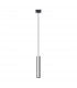 Lagos Modern Slim Pendant Ceiling Light Chrome 1x GU10-1
