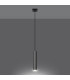 Lagos Modern Slim Pendant Ceiling Light Chrome 1x GU10-3