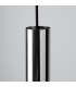 Lagos Modern Slim Pendant Ceiling Light Chrome 1x GU10-4