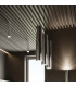 Lagos Modern Slim Pendant Ceiling Light Chrome 1x GU10-7