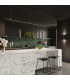 Lagos Modern Slim Pendant Ceiling Light Chrome 1x GU10-9