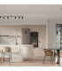 Lemmi Modern Multi Arm Pendant Ceiling Light Black 6x GU10-8