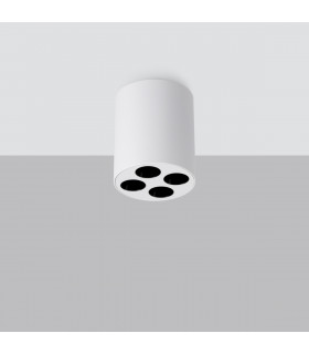 Zoe Round Minimalistic Surface Mounted Downlight White-2