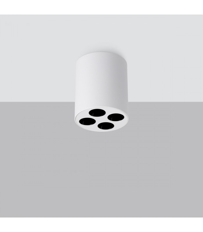 Zoe Round Minimalistic Surface Mounted Downlight White-2