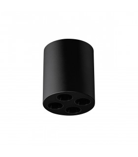 Zoe Round Minimalistic Surface Mounted Downlight Black-1