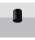 Zoe Round Minimalistic Surface Mounted Downlight Black-2