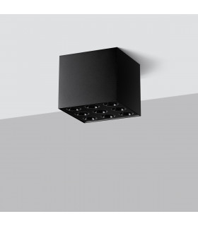 Ozzy Minimalistic Surface Mounted Downlight Black-2
