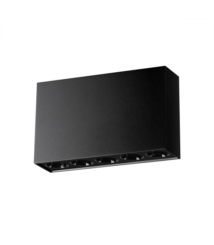 Sole Minimalistic Surface Mounted Downlight Black-1