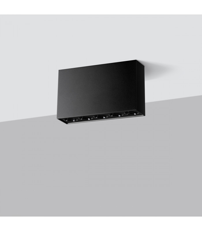 Sole Minimalistic Surface Mounted Downlight Black-2