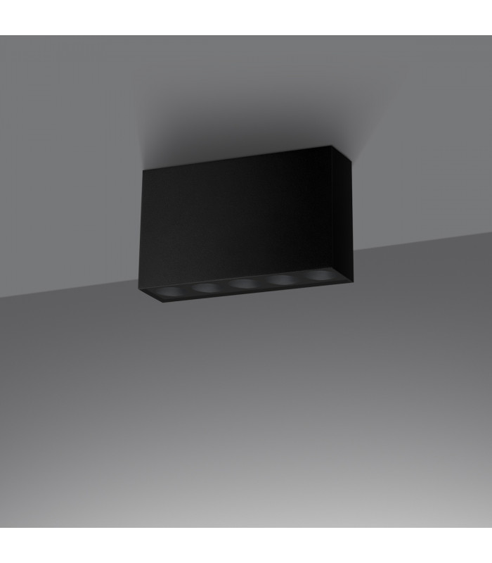 Sole Minimalistic Surface Mounted Downlight Black-3