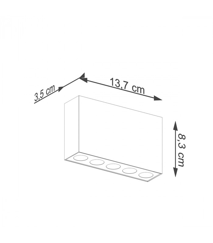Sole Minimalistic Surface Mounted Downlight Black-5