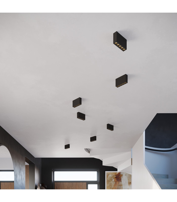 Sole Minimalistic Surface Mounted Downlight Black-9
