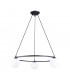 Yoli Modern Globe Pendant Ceiling Light Black 3x G9-1