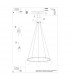 Yoli Modern Globe Pendant Ceiling Light Black 5x G9-6