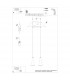 Rea Modern Bar Pendant Ceiling Light Concrete 2x E14-6