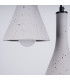 Rea Modern Cluster Pendant Ceiling Light Concrete 3x E14-4
