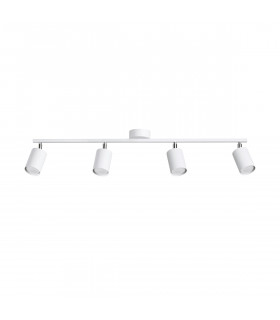 Lemmi Modern Ceiling Spotlight Bar White 4x GU10-1