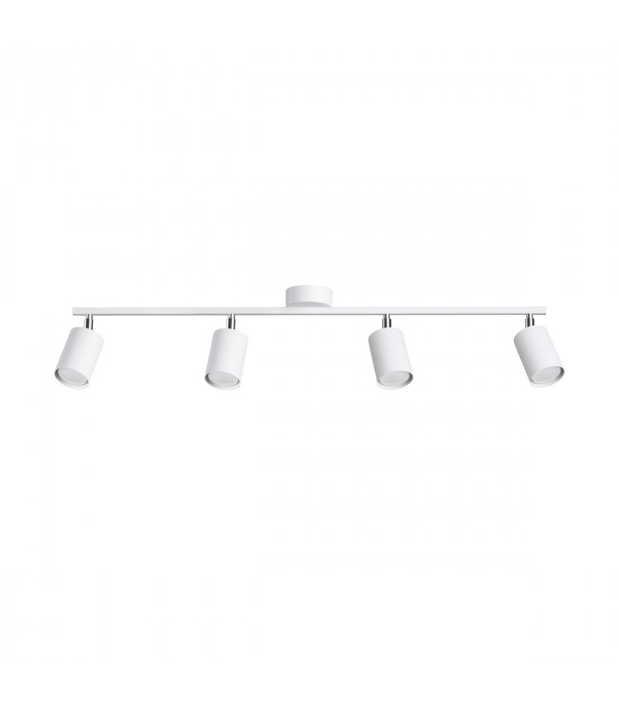 Lemmi Modern Ceiling Spotlight Bar White 4x GU10-1