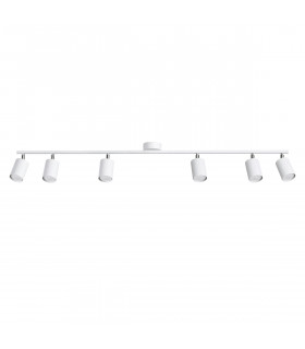 Lemmi Modern Ceiling Spotlight Bar White 6x GU10-1