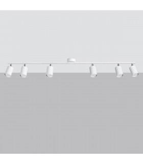 Lemmi Modern Ceiling Spotlight Bar White 6x GU10-2