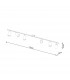 Lemmi Modern Ceiling Spotlight Bar White 6x GU10-4