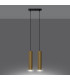 Lagos Modern Bar Pendant Ceiling Light Polished Gold 2x GU10-3