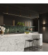 Lagos Modern Bar Pendant Ceiling Light Polished Gold 2x GU10-9
