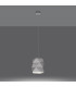 Gobi Modern Slim Pendant Ceiling Light White 1x E27-3