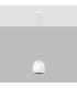 Mint Modern Slim Pendant Ceiling Light White 1x E27-2