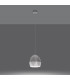 Mint Modern Slim Pendant Ceiling Light White 1x E27-3