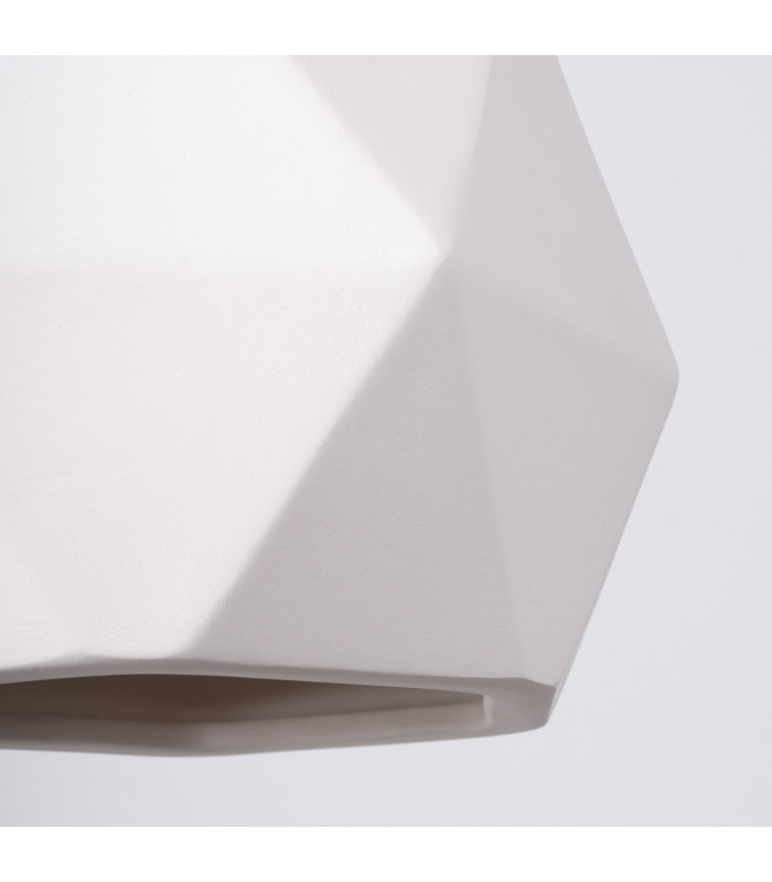Mint Modern Slim Pendant Ceiling Light White 1x E27-4