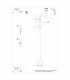 Mint Modern Slim Pendant Ceiling Light White 1x E27-6