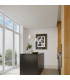 Mint Modern Slim Pendant Ceiling Light White 1x E27-8