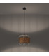 Fost Industrial Wire Frame Pendant Ceiling Light Black 1x E27-3