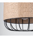 Fost Industrial Wire Frame Pendant Ceiling Light Black 1x E27-4