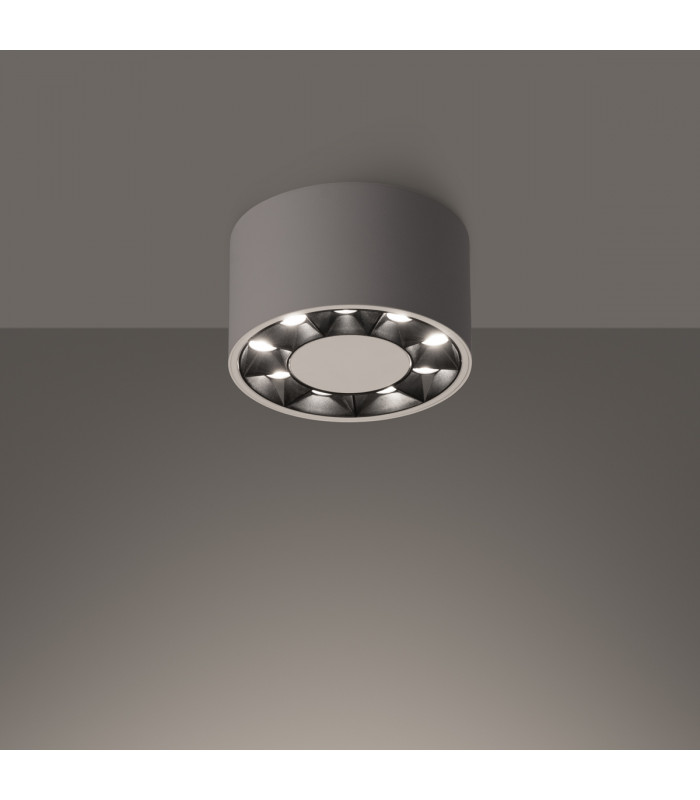 Dio Minimalistic Surface Mounted Downlight Black White-3