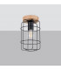 Gotto Industrial Surface Mounted Downlight Black 1x E27-2