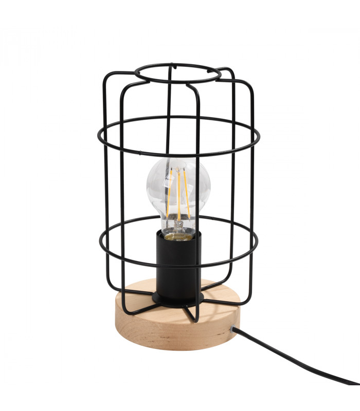 Gotto Industrial Table Lamp Black 1x E27-1