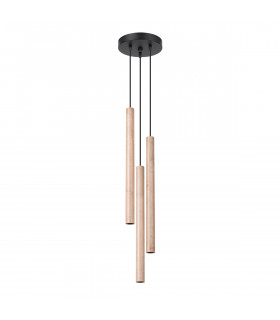 Pastelo Modern Batten Wood 3x G9-1