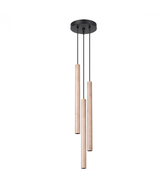 Pastelo Modern Batten Wood 3x G9-1
