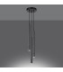 Pastelo Modern Cluster Pendant Ceiling Light Concrete 3x G9-3