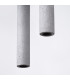 Pastelo Modern Cluster Pendant Ceiling Light Concrete 3x G9-4