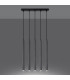 Pastelo Modern Bar Pendant Ceiling Light Concrete 5x G9-3
