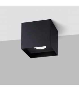 Hati Square Minimalistic Surface Mounted Downlight Black 1x GU10-2