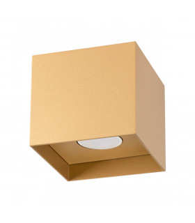 Hati Square Minimalistic Surface Mounted Downlight Gold 1x GU10-1