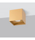 Hati Square Minimalistic Surface Mounted Downlight Gold 1x GU10-2
